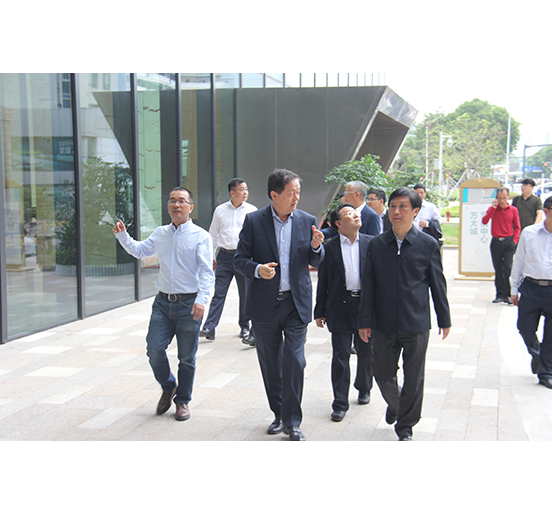 江西省政协副主席雷元江一行参观ag亚娱集团(Asia Gaming)城